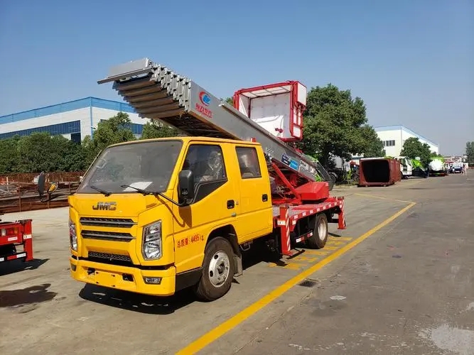 乡城附近云梯车出租 砂石搬运